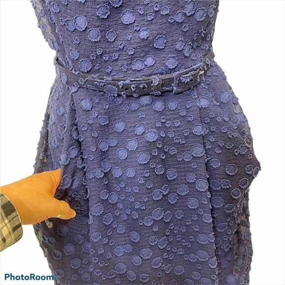 Eva Franco polka dot sheath dress retro style 40s - Picture 5 of 16